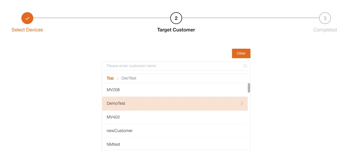 Select the Target Customer