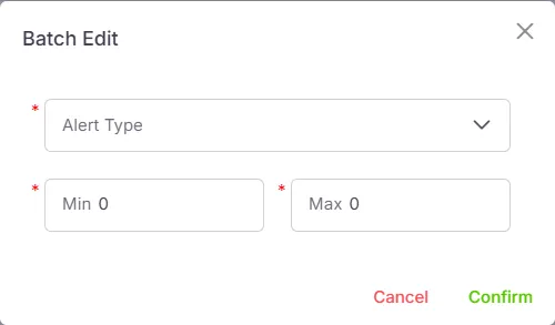 驾驶行为评分设置表格