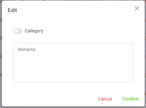 出租车乘客明细报表编辑表单