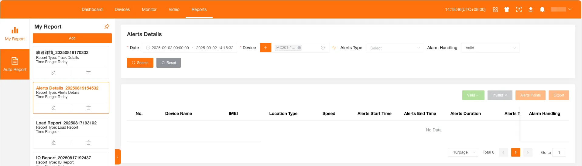 Dark Theme Menu Layout Example 3