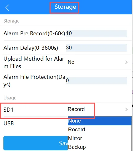 Storage Interface