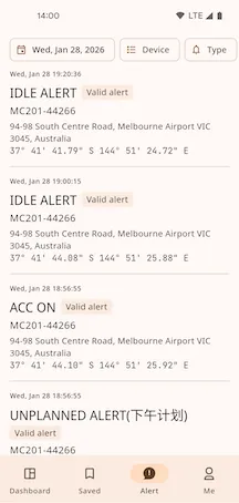 告警中心主界面